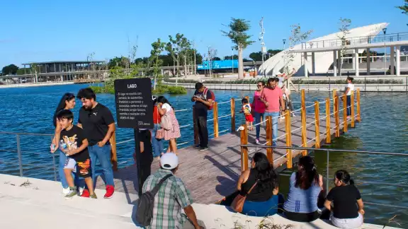 Cada mes se programan en este parque alrededor de 25 o 30 eventos abiertos en La Plancha Cada mes se programan en este parque alrededor de 25 o 30 eventos abiertos en La Plancha