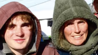 Sarah Schleper y Lasse Gaxiola