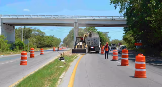 Carretera Mérida–Progreso tendrá afectaciones por obras federales