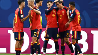 La selección española se impuso con autoridad a su similar de Arabia.