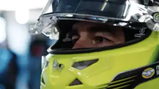 Checo saltó a pista en su regreso a la F1