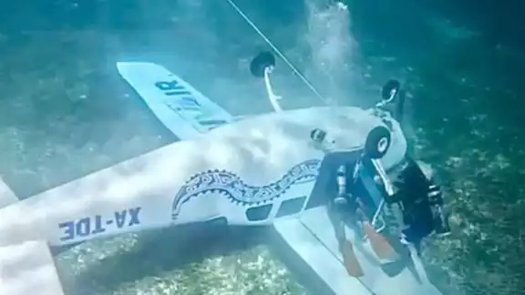 La avioneta de RivAir se desplomó antes de aterrizar en Cozumel