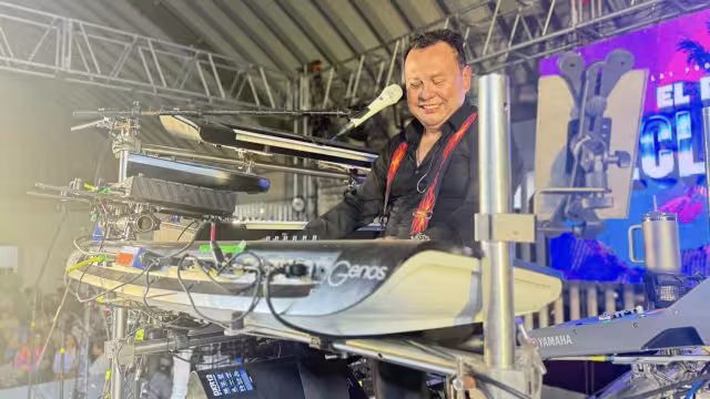 Alfredo "El Pulpo y sus Teclados" será homenajeado en la Feria del Carmen 2025