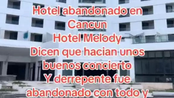 El Hotel Melody solo tuvo un éxito de un año antes de cerrar