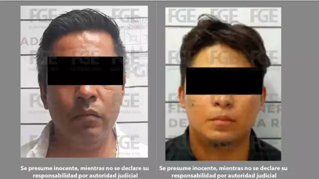 Los sujetos fueron identificados como Óscar Miguel Abinadi “N” y Arturo “N”