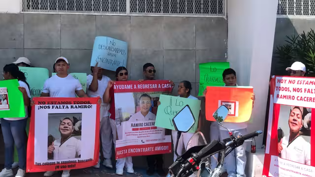 El joven enfermero fue reportado como desaparecido desde el pasado lunes