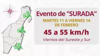 Llega la ‘Surada’ a Quintana Roo: ¿Qué es y hasta cuándo afectará las costas?