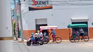 La imprudencia de guiadores de vehículos ligeros pone en riesgo sus vidas y las de los demás