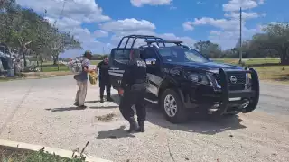 Aseguran a un migrante que deambulaba en la vía Mérida-Valladolid