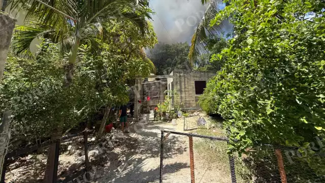 No se reportaron personas lesionadas o intóxicadas, solo daños materiales