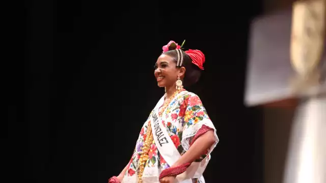 La yucateca quedó en octavo lugar como aspirante a Reina de Xmatkuil 2024