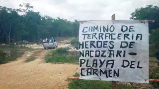 Apenas 25 kilómetros los separan de la cabecera municipal de Solidaridad, de los cuales, 13 forman parte de un camino de terracería, que recorren con mucha dificultad