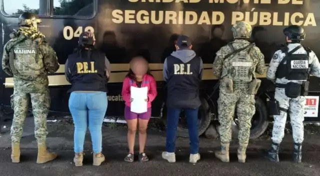 Cae presunta implicada en homicidio múltiple ocurrido en Dzilam González