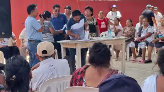 Campesinos exigen pago de indemnización de Energía Mayakan