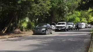 Realizan operativo en el Boulevard de Chetumal tras el hallazgo de restos humanos