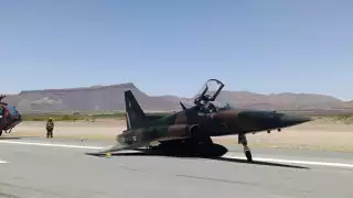 Un F-5E Tiger II de la Fuerza Aérea Mexicana provocó el cierre del Aeropuerto Internacional de Chihuahua  