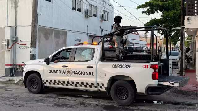 Elementos de la Guardia Nacional participaron en el operativo.