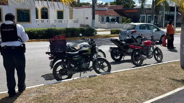 Desmienten alarmismo en redes sociales sobre robo de motocicletas.