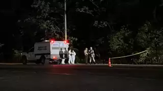 Servicios Periciales arribó al sitio del accidente para investigar los hechos en Cancún