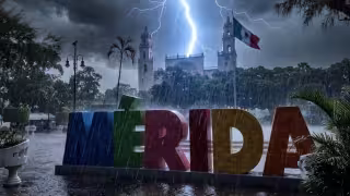 Habrá lluvias fuertes en Mérida y otros municipios de Yucatán