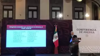 El presidente celebró la aprobación de la Reforma Judicial en los Congresos estatales