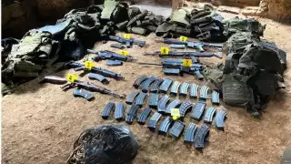 Todo el material asegurado fue puesto a disposición de la FGR en Chiapas