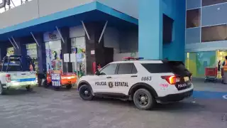 Mujer detenida, tras intentar robar artículos en Chedraui y Palmira
