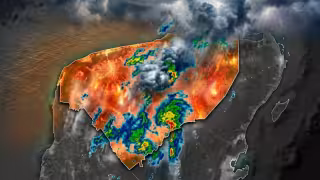 Calor y lluvias se combinarán en Yucatán este lunes 29 de junio