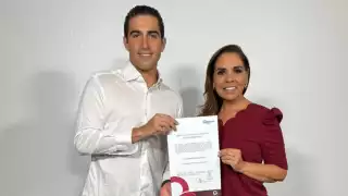 Eugenio Segura y Mara Lezama en Quintana Roo