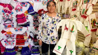 Pandemia y crisis económica debilitan costumbre de vestir a niños para la Guadalupana