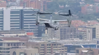 El operativo fue realizado por fuerzas estadounidenses con aeronaves Osprey del Cuerpo de Marines