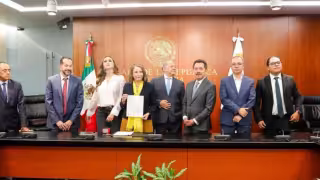 Con la recepción del documento, el Senado iniciará el proceso de análisis y dictaminación en comisiones