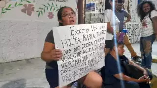 Mujer perteneciente al colectivo de madres buscadoras en Cancún