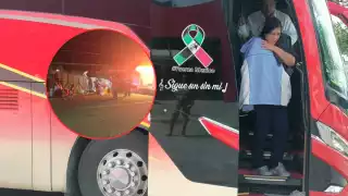 Familias en incertidumbre tras llegada de heridos del autobús volcado a Cancún