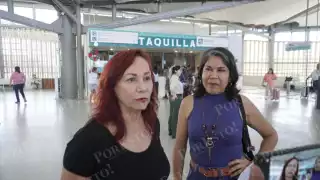 Turistas de Monterrey expresan satisfacción tras viajar en el Tren Maya a Campeche.
