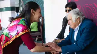 La presidenta de México, Claudia Sheinbaum, lamentpo el fallecimiento del expresidente uruguayo, José Mujica