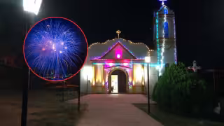 El 12 de diciembre, una explosión de pirotecnia en la iglesia de Tlalchapa, Guerrero, dejó alrededor de 30 personas heridas