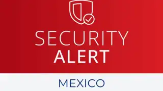 Estados Unidos emite alerta de seguridad para ciudadanos en México.