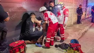 Vecinos de la colonia Tecolutla detuvieron a un presunto ladrón durante la madrugada.