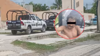 Habitantes cansados de los robos de combustible logran detención de sospechoso
