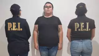 La mujer fue puesta a disposición del Ministerio Público