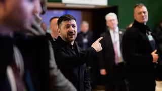 Volodimir Zelenski, presidente de Ucrania