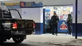 El hombre huyó con el dinero sin ser detenido