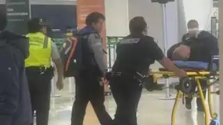 Turista de EU es atendido de emergencia en el Aeropuerto Internacional de Mérida