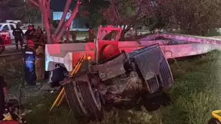 El conductor se encuentra grave en un hospital de Mérida