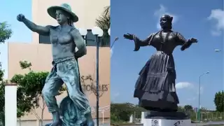 Esculturas de Campeche sorprenden en redes al bailar gracias a la inteligencia artificial
