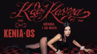 Kenia Os regresa a Mérida con su gira "K de Karma" Tour