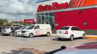 Los empleados fueron amenazados para entregar el dinero de la caja fuerte