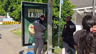 El hombre solamente pasó un gran susto