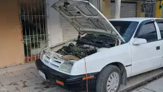 Roban batería de automóvil en la colonia Centro; vecinos exigen mayor vigilancia